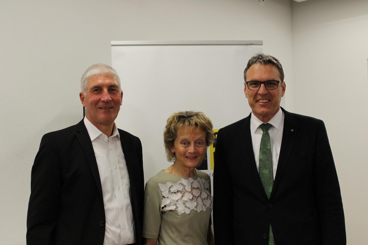 Alt-Nationalrat Hassler, Alt-Bundesrätin Dr. Eveline Widmer-Schlumpf, Grossrat Andreas Felix